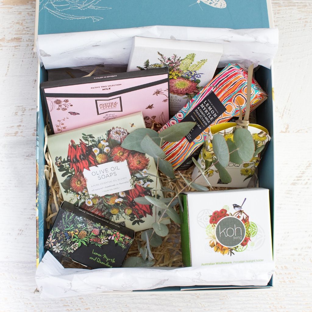 make your own australian gift hamper