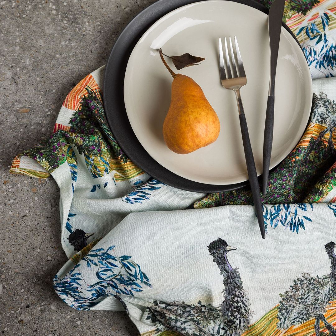 tea towel emu brigid corcoran