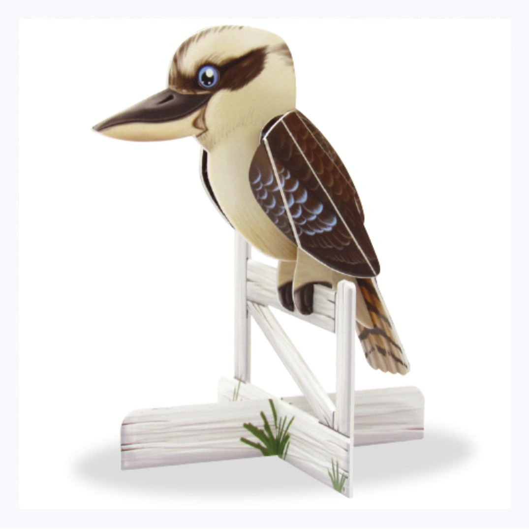 Postcard - Construction Kookaburra
