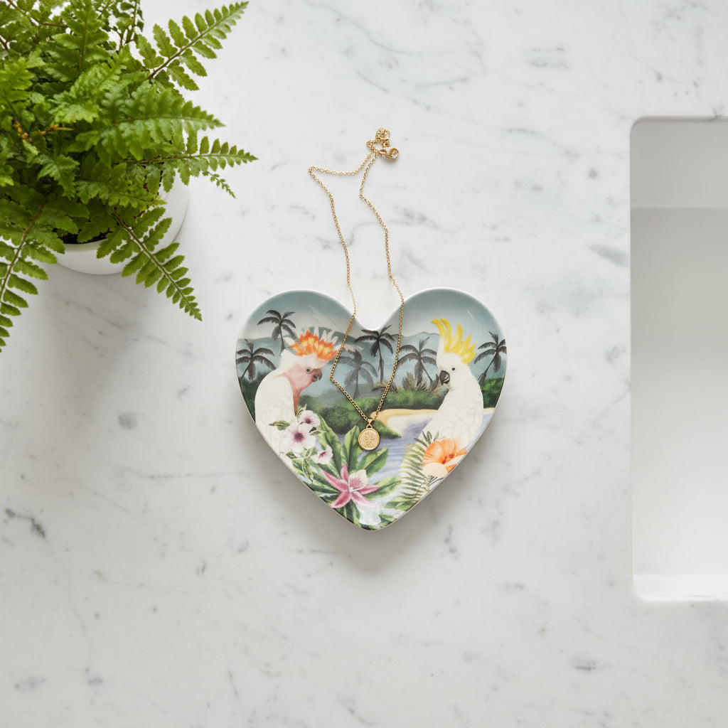 Trinket Tray (Heart) - Majestic Coast