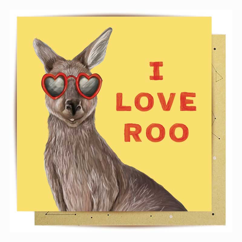australian-greeting-card-i-love-roo-kanagroo