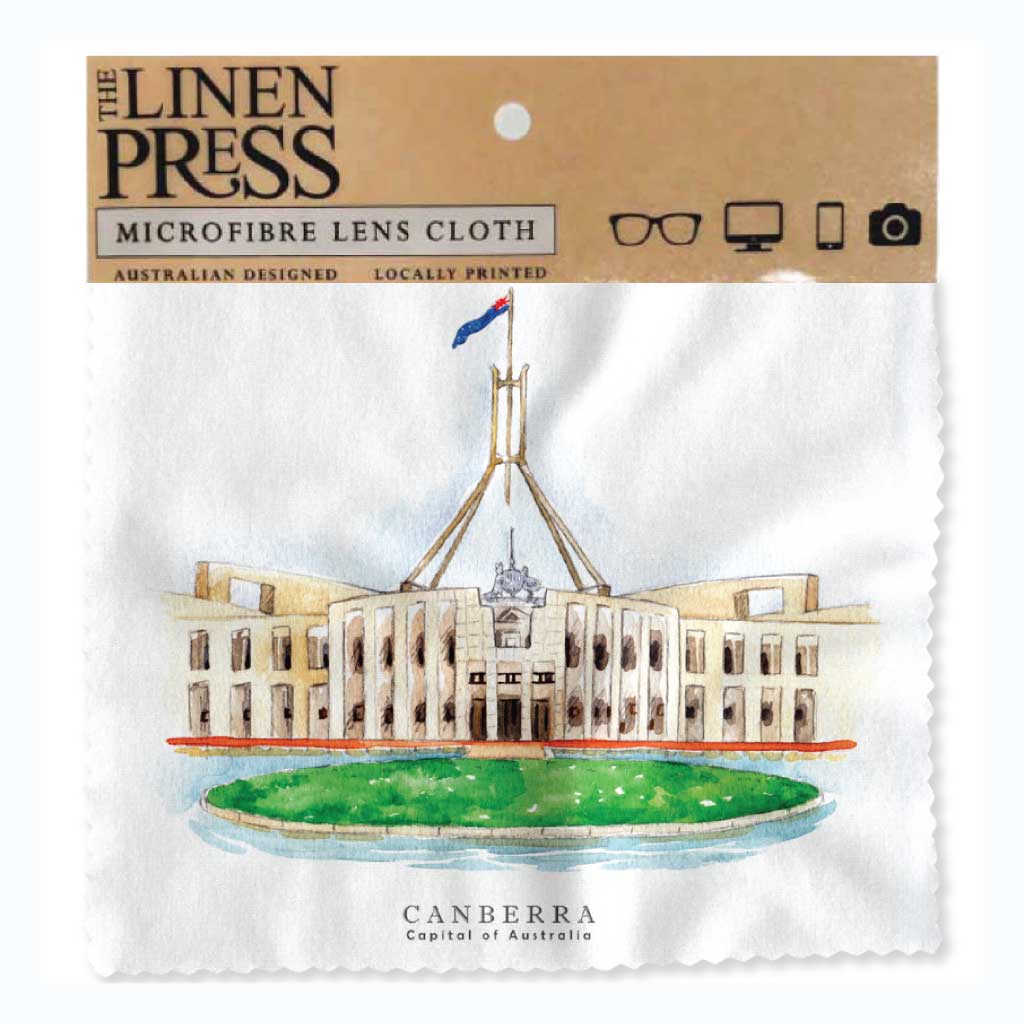 Lens Cloth - Parliament House - Canberra