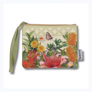 coin purse botanical blooms australiana la la land