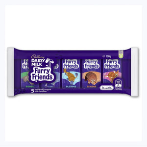 cadbury chocolate furry friends