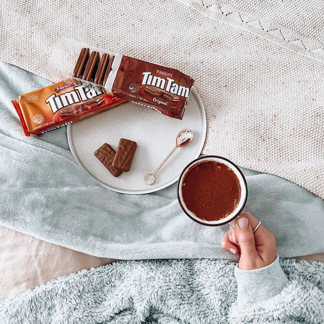 tim tam caramel chewy