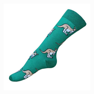 KANGAROO SOCKS GREEN