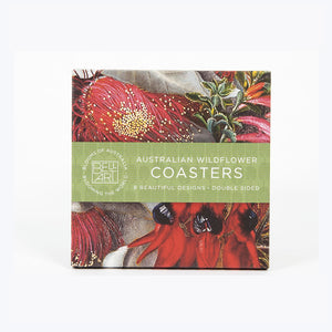 Australian-Wildflower-Coasters-Souvenir-Gift
