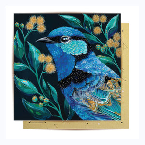 greeting card fairy wren clancy