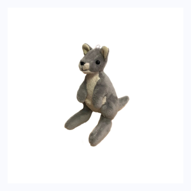 Grey Kangaroo Toy - Mini - 13cm