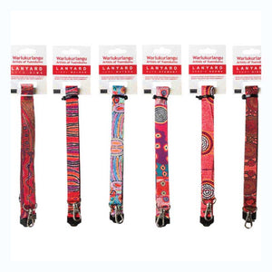 aboriginal lanyards warlukurlangu first nations australian artists
