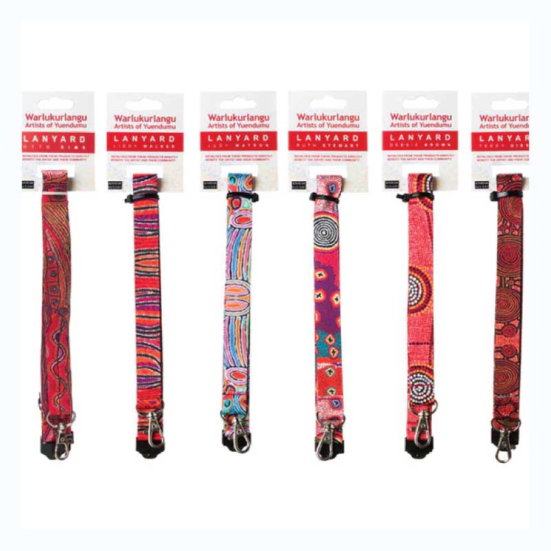 Aboriginal Lanyards - Warlukurlangu Artists