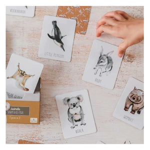australian animals snap game go fish