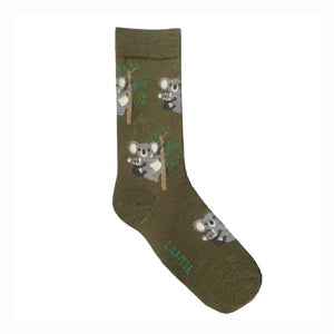 Koala Socks - Bamboo - Khaki (Womens)