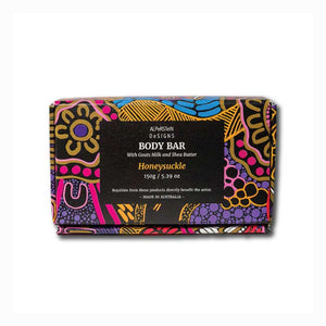 australian made soap honeysuckle
