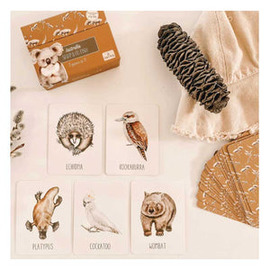 australian animals snap game go fish