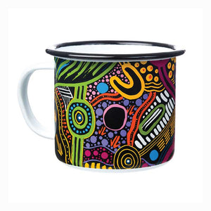 enamel mug justin butler