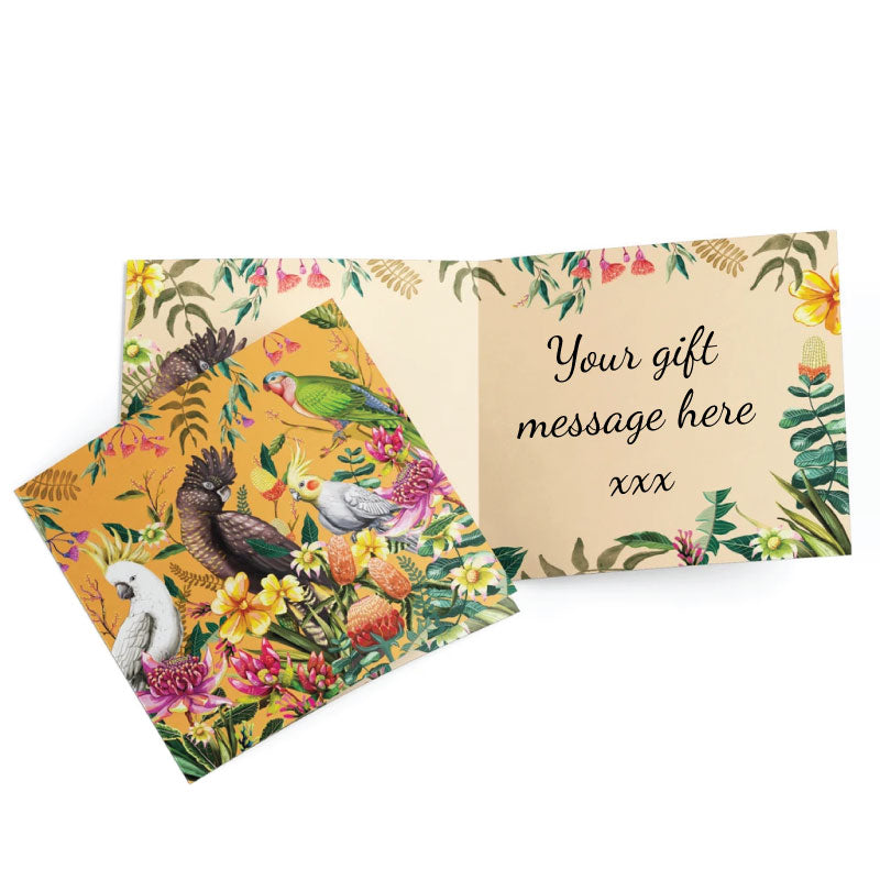 greeting card floral paradiso