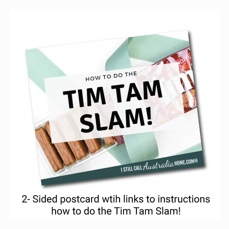 tim tam slam postcard how to do it