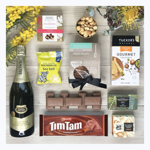 jolly swagman gift hamper australian sparkling wine