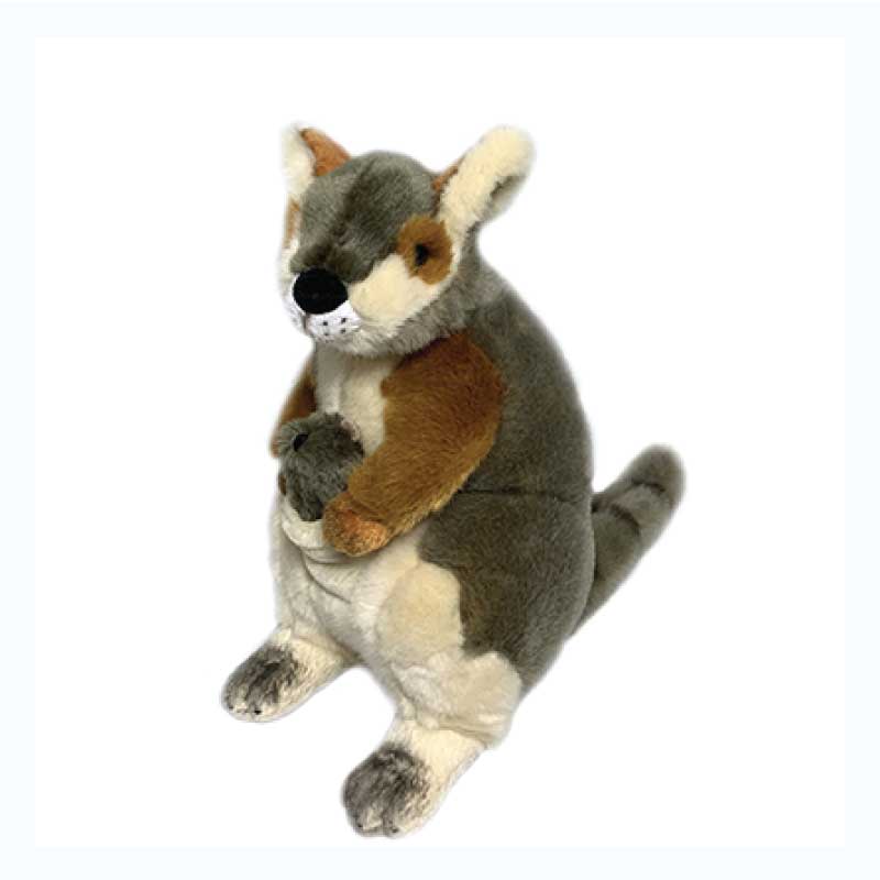 rock wallaby toy australian souvenir wattle