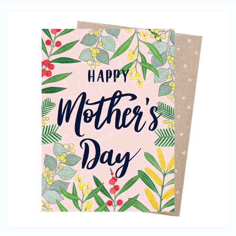 greeting card mothers day garden
