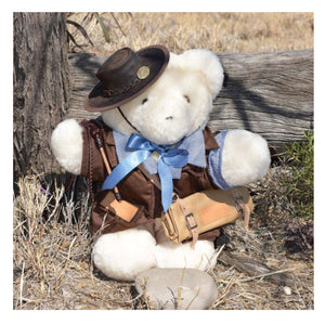mr stockman teddy bear australian made