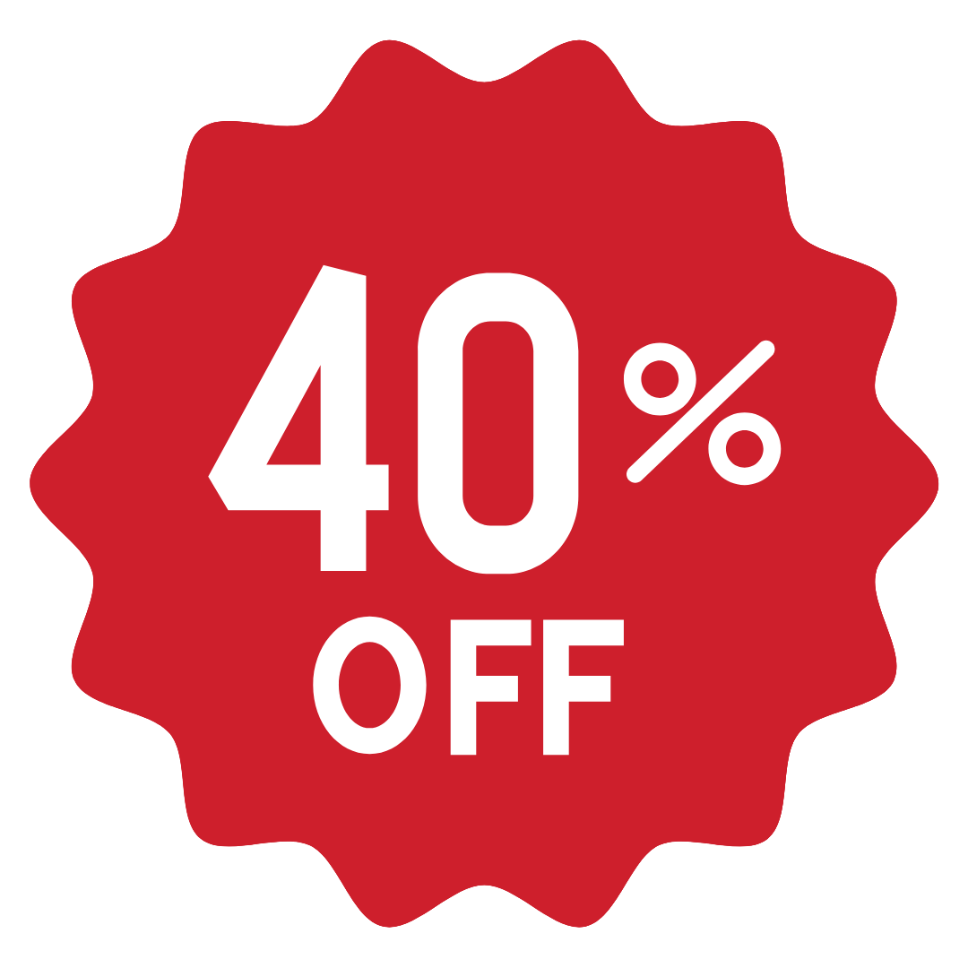 40% OFF