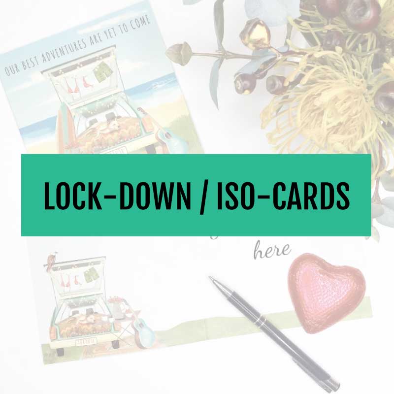 Lock Down Gifts - COVID Cards