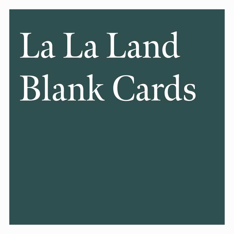 La La Land Blank Cards