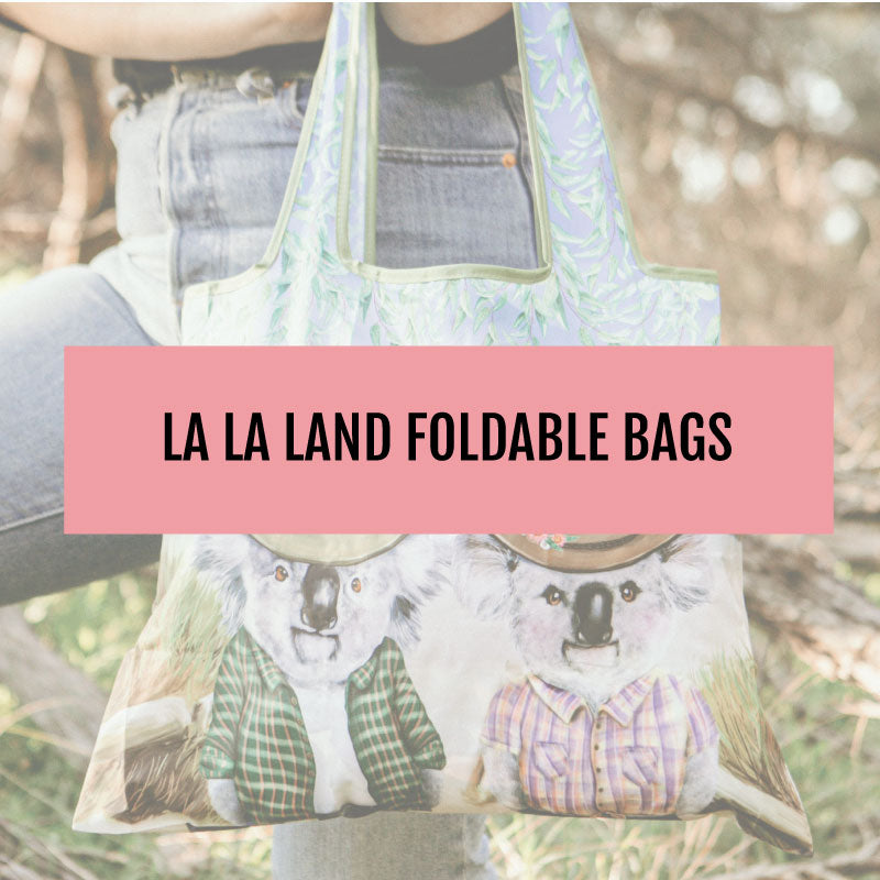 La La Land Foldable Shopper Bags