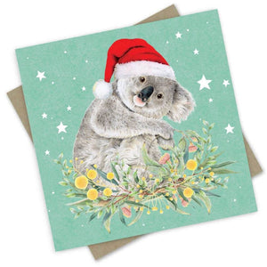 2024 christmas card set aussie animals koala