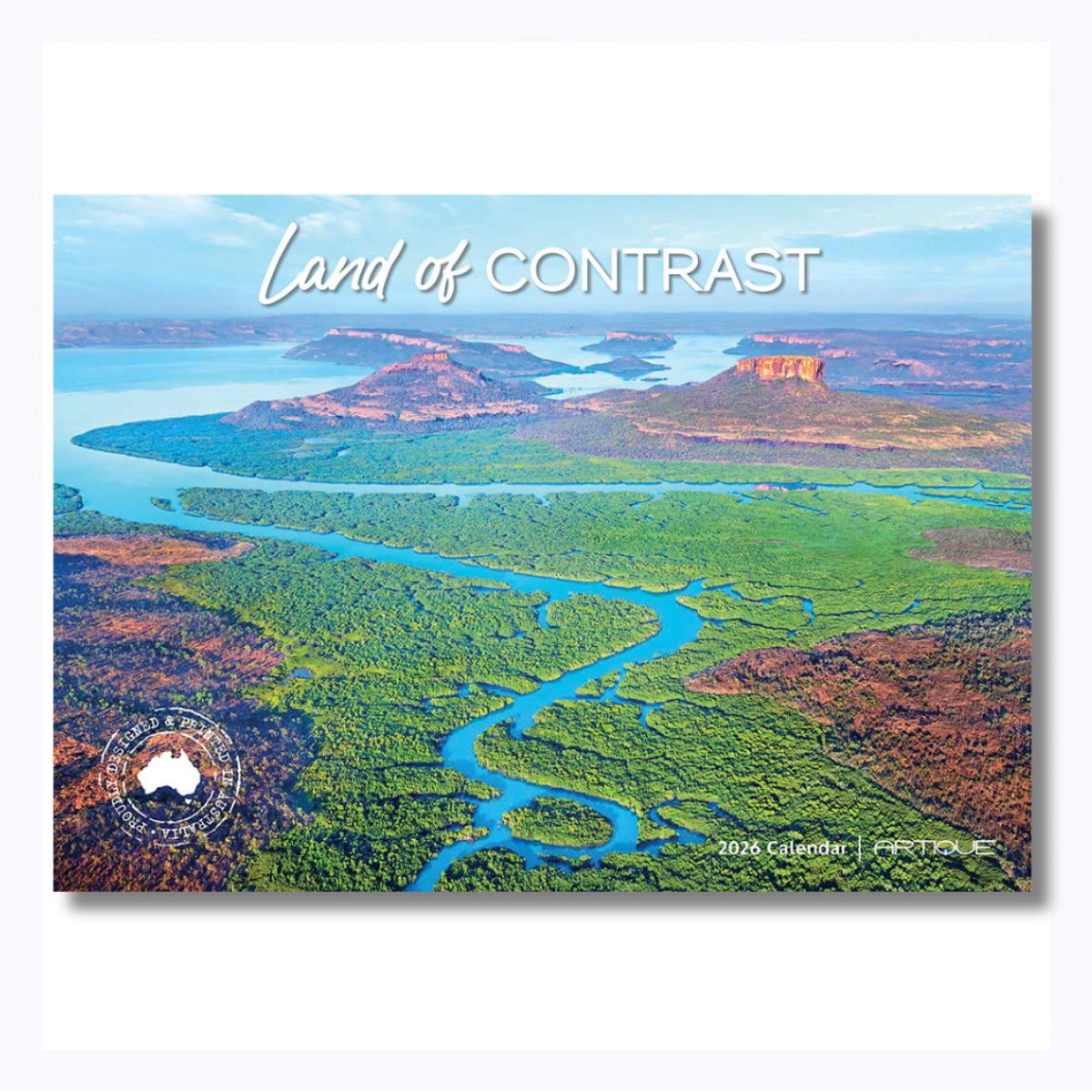 2026 calendar australian landscapes land of contrast