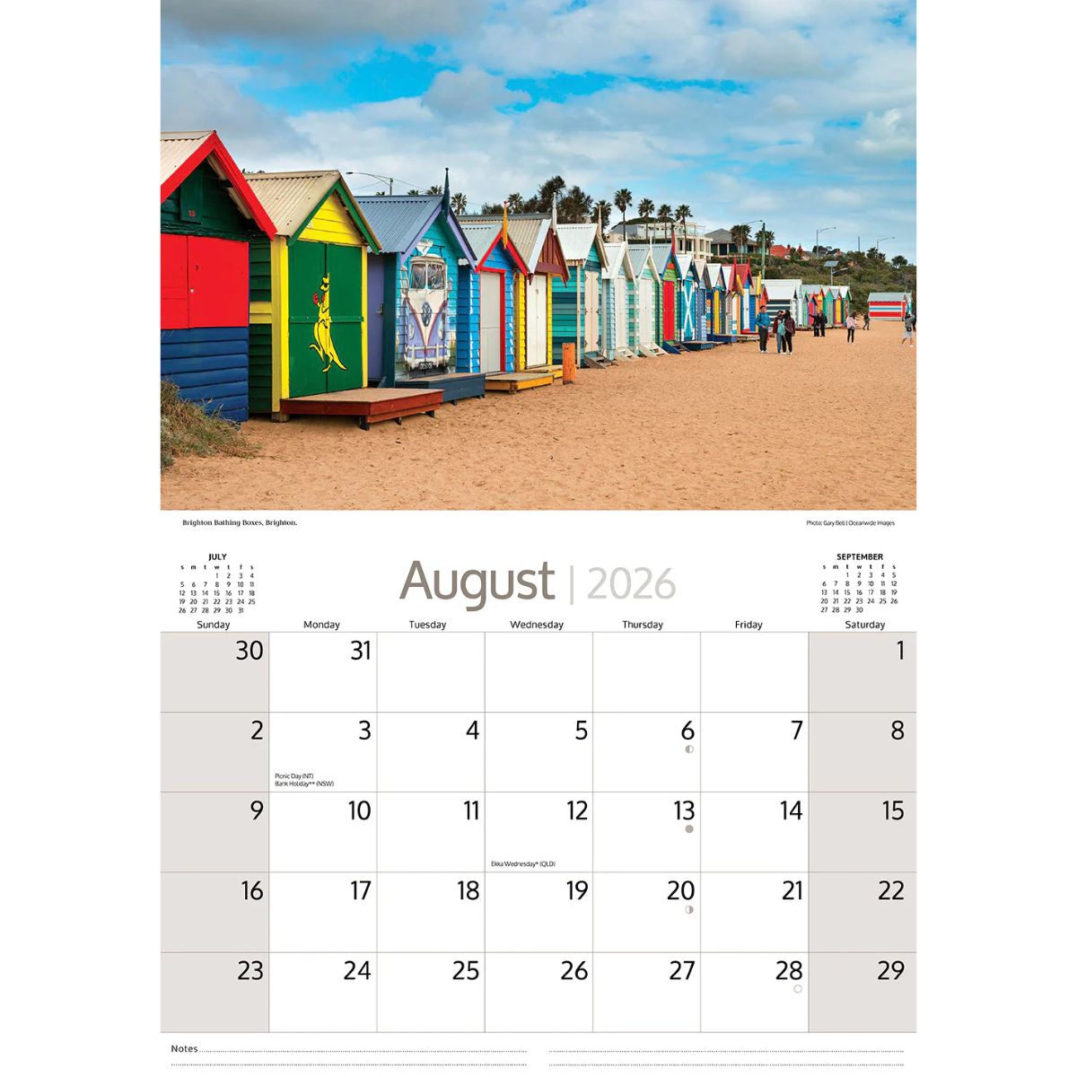 2026 calendar melbourne australia