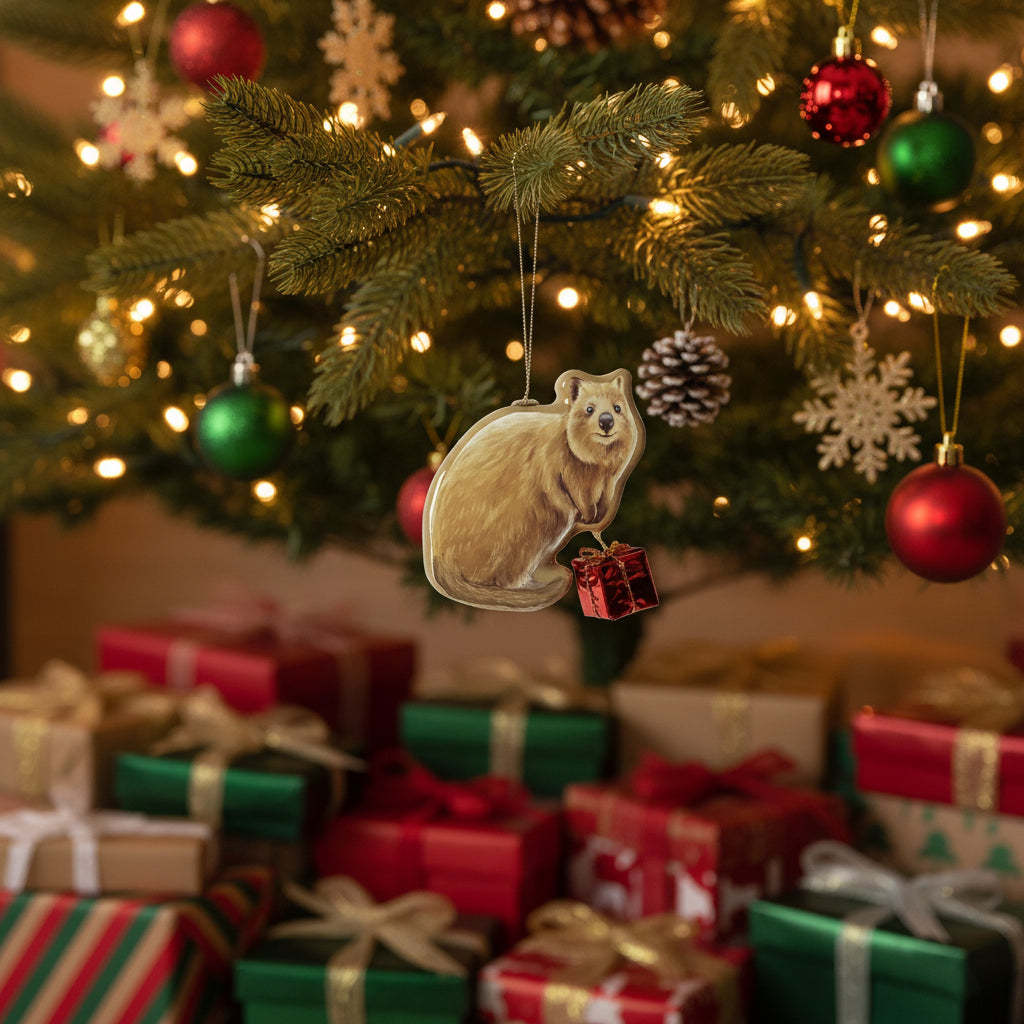 3D-quokka-Christmas-Deocration-hanging-on-tree
