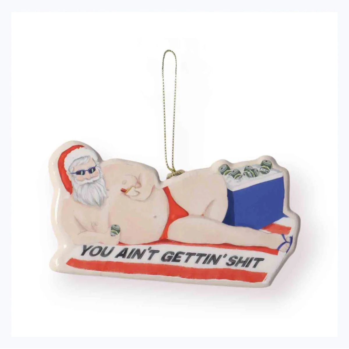 3D-Santa-decoration-you-aint-getting-shit