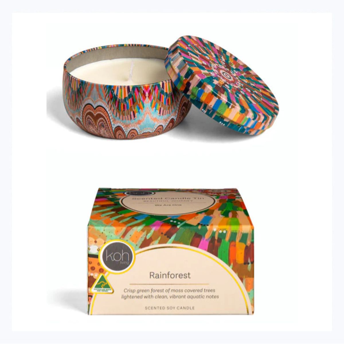 GIFT SET ABORIGINAL CANDLES