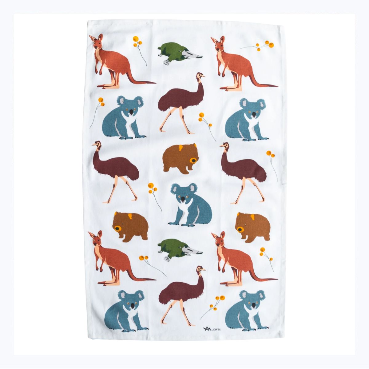 tea-towel-australian-animals