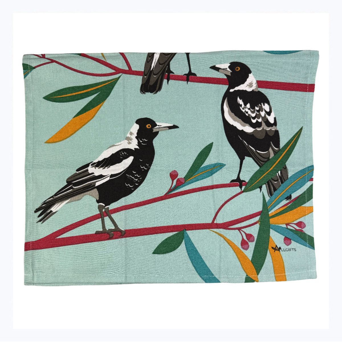 aussie-tea-towel-magpies-blue