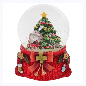 Australian Christmas Koala Snow Globe