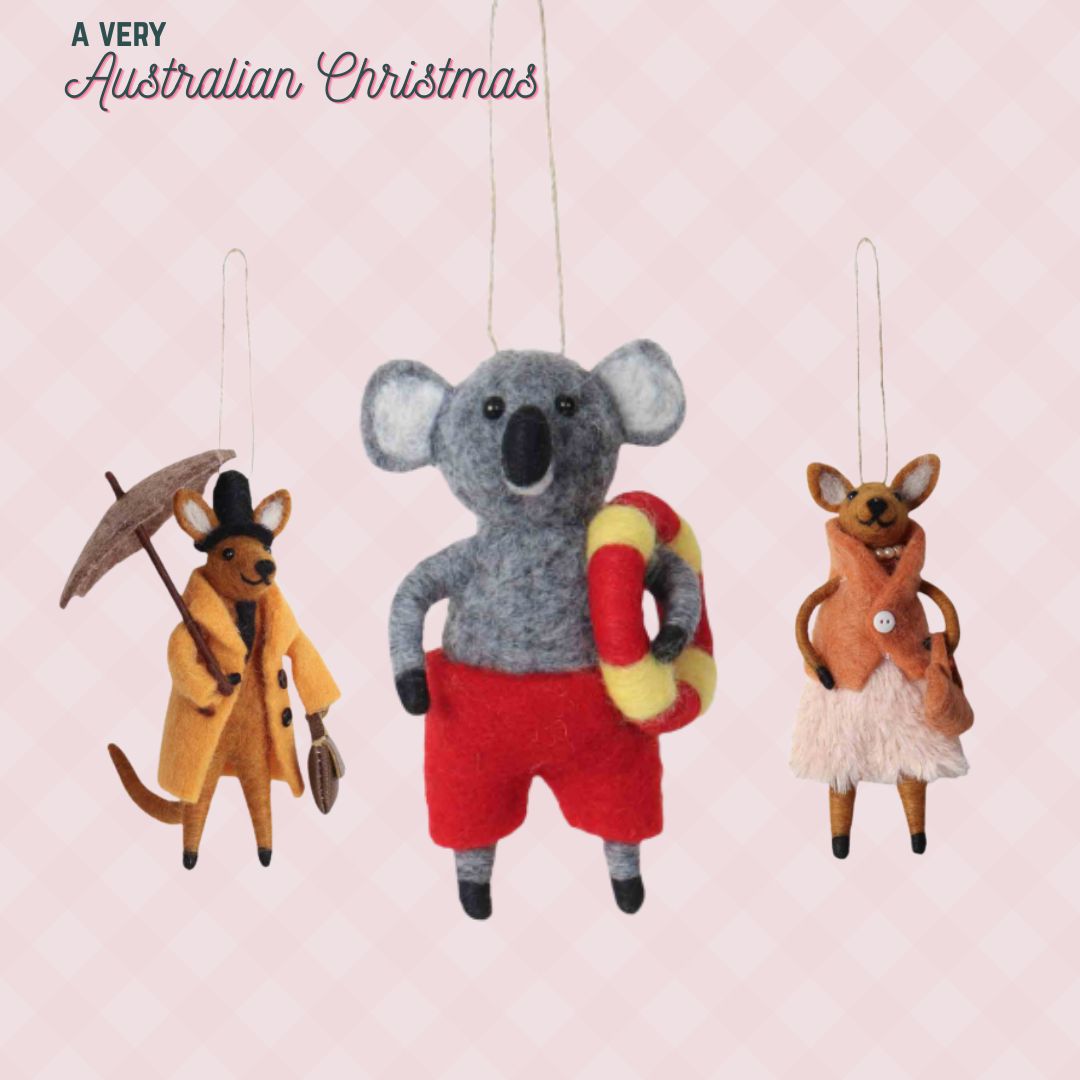 australian-christmas-tree-decorations-koala-kangaroo-felt-baubles-more