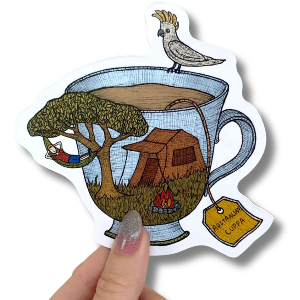 Australiana_magnet_cockatoo-camping-teacup