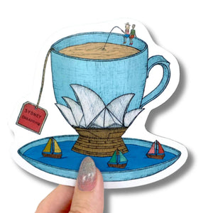 Australiana Magnet - Sydney Teacup