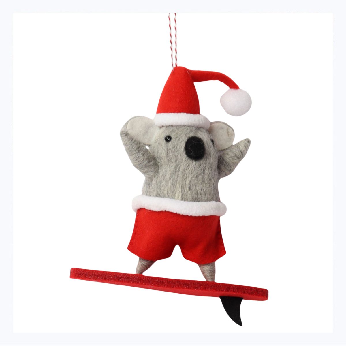 Aussie-xmas-tree-decoration-koala-surfing