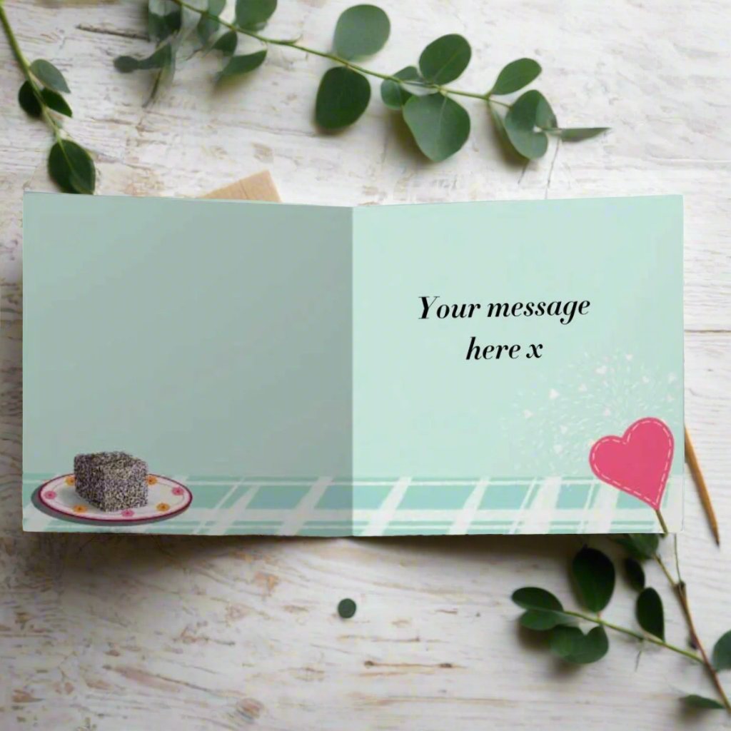 birthday card lamington koala la la land