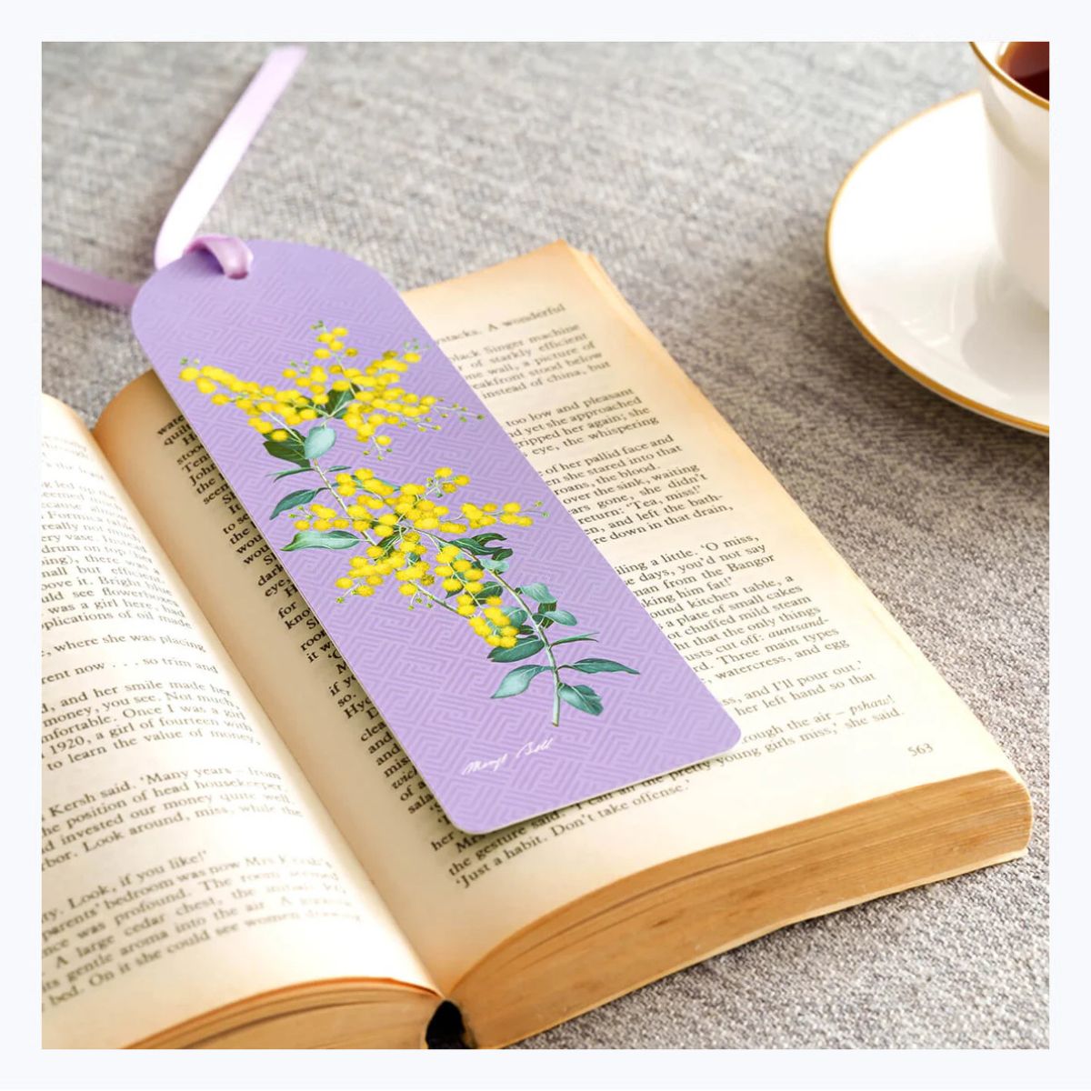 Bookmark - Blossom Collection - Wattle