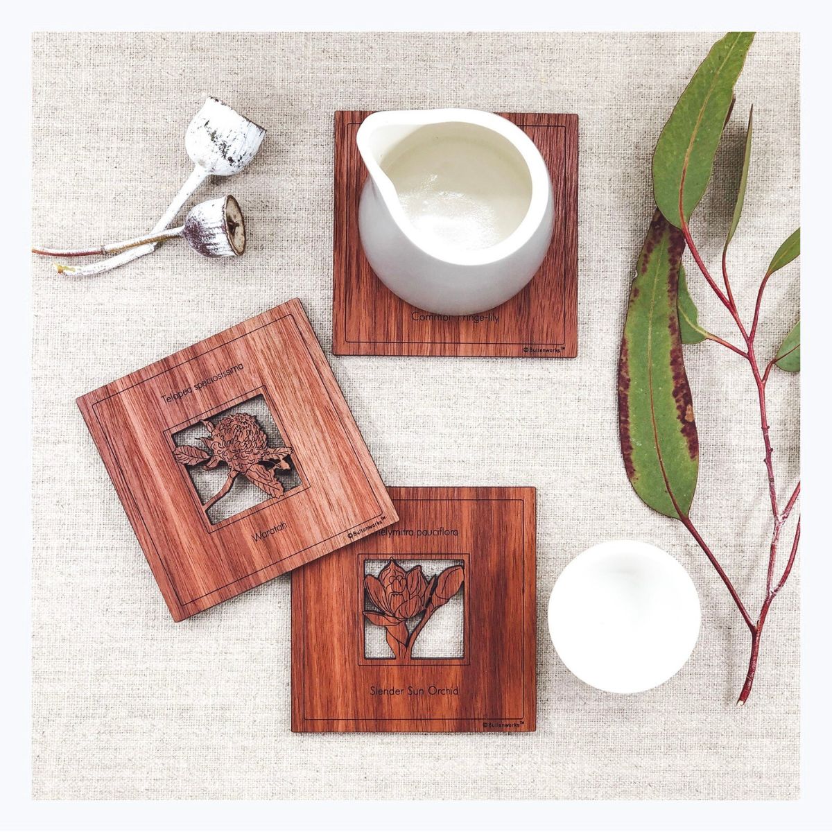 Coasters - Australian Wild Flowers