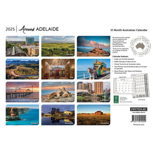 Calendar 2025 Adelaide Australia