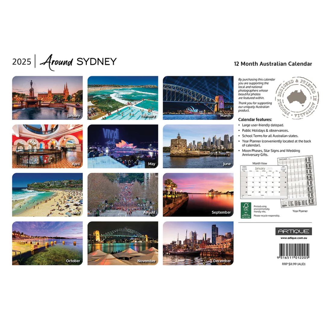 Australian Calendar 2025 Sydney, Australia I Still Call Australia Home