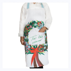 Christmas Wreath Apron