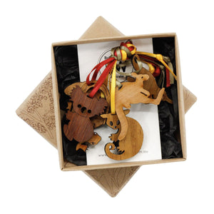 Australian Animals Wooden Decoration Set